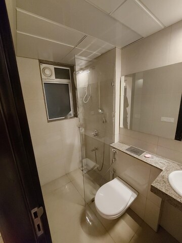 Bathroom in 2 BHK Apartment at Hubtown Hillcrest, Andheri East – for Rent