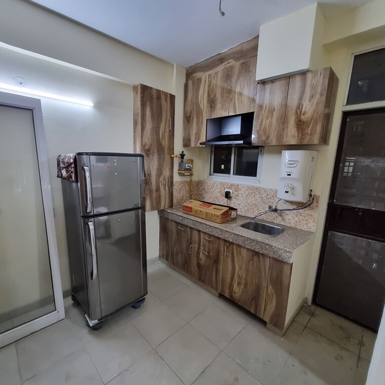 Kitchen, wave-dream-homes 1 Bedroom 578 Sq.Ft. Apartment In Wave City Ghaziabad 9171727