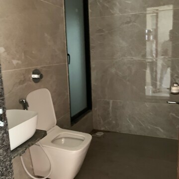 Bathroom in 2 BHK Apartment at Kamla Om Hansa CHS, Roshan Nagar – for Rent