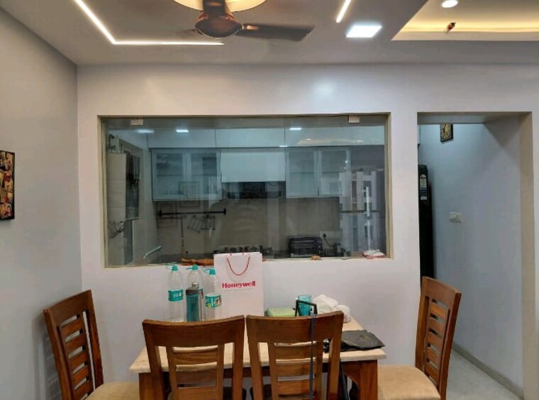 Living Room, dosti-oak 2 Bedroom 575 Sq.Ft. Apartment In Kolshet Industrial Area Thane 9171846
