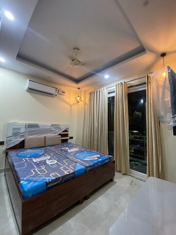 Bedroom in 4 BHK Builder Floor at Ansal API Esencia, Sector 67 – for Rent