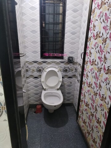 Bathroom in 1 BHK Apartment at Omkar CHS Worli, Worli – for Rent