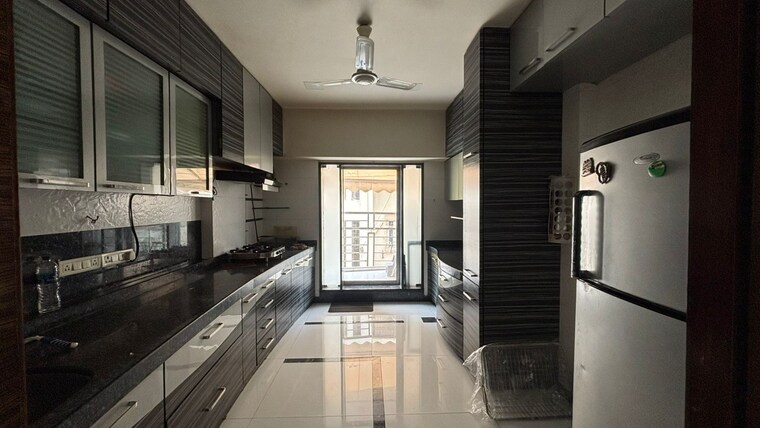 Kitchen, dev-residency 3 Bedroom 1600 Sq.Ft. Apartment In Juhu Mumbai 9172001