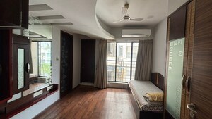 Bedroom in 3 BHK Apartment at Dev Residency, Juhu – for Rent