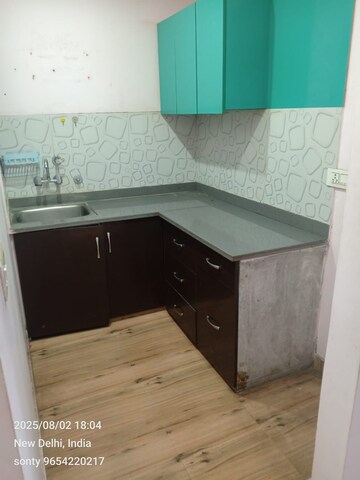 Kitchen in 2 BHK Apartment at Shama Apartments, Sector 10 Dwarka – for Rent