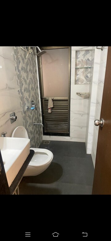 Bathroom in 2 BHK Apartment at Dosti Vihar, Samata Nagar – for Rent
