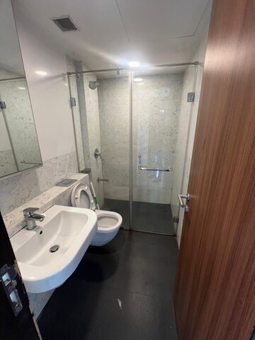 Bathroom in 2 BHK Apartment at Lodha NCP Commercial Tower Supremus, Wadala – for Rent