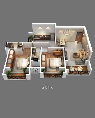 Floor Plan in 1 BHK Apartment at Igatpuri – for Sale