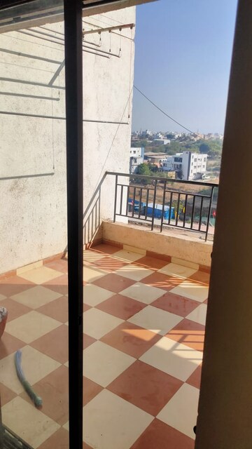 Balcony in 3 BHK Apartment at Bhandari Savannah, Wagholi – for Rent