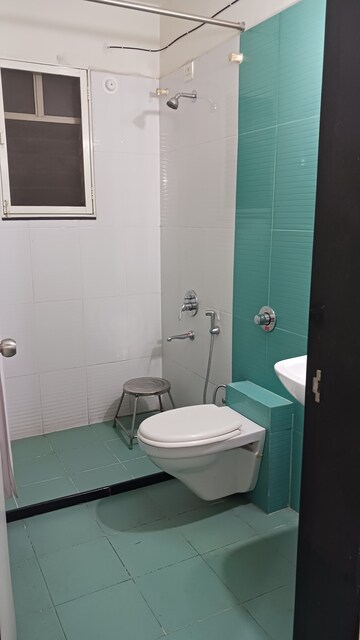 Bathroom in 3 BHK Apartment at Pebbles II, Bavdhan – for Rent