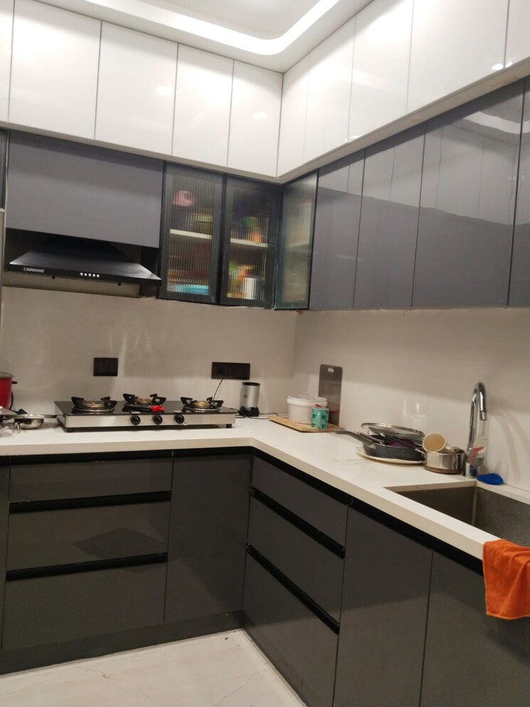 Kitchen, new rajinder nagar 3 Bedroom 1800 Sq.Ft. Builder Floor In New Rajinder Nagar Delhi 9172179