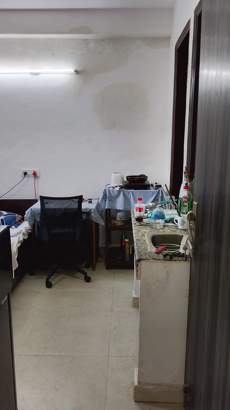 Living Room, katwaria sarai 1 RK 300 Sq.Ft. Apartment In Katwaria Sarai Delhi 9172180