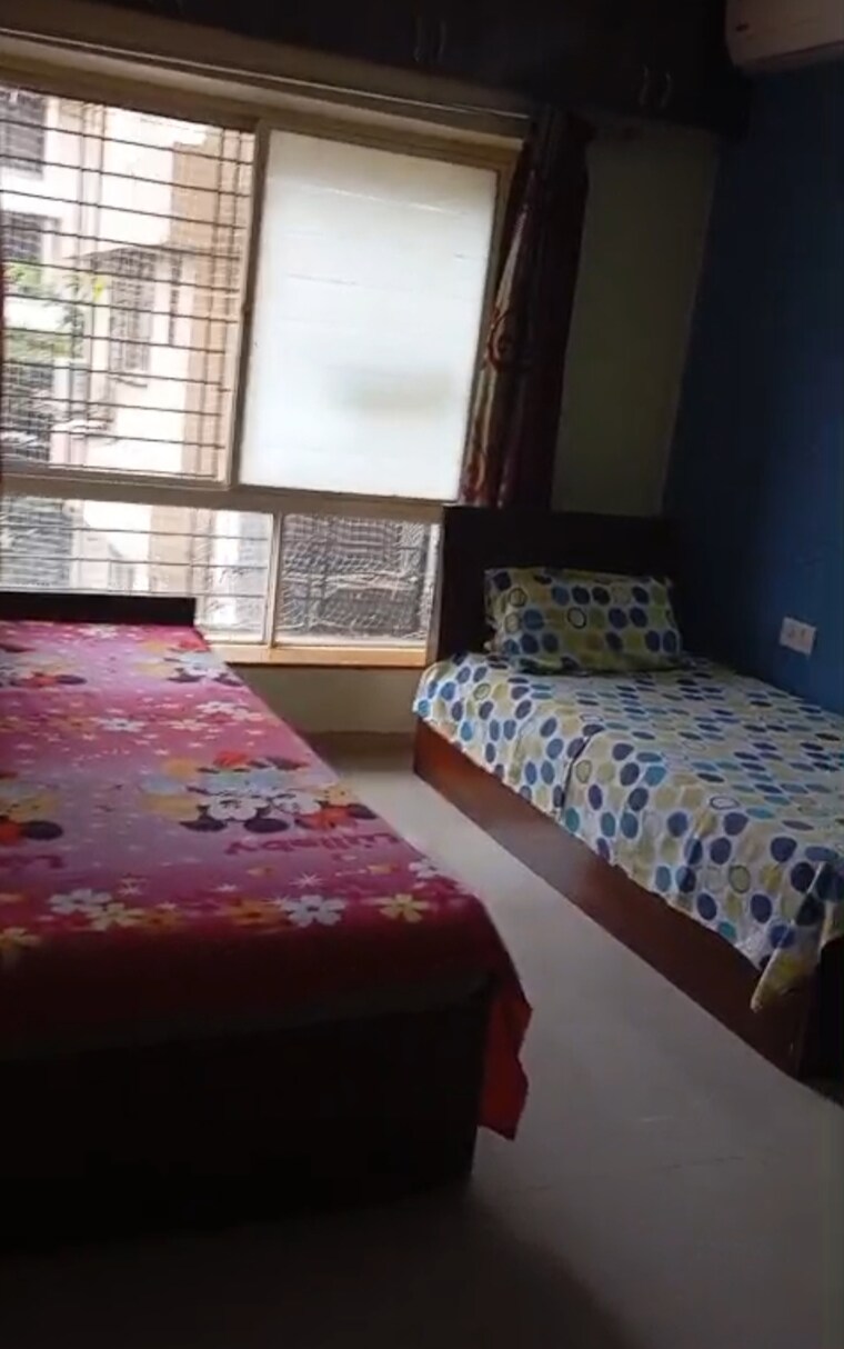 Bedroom, ganga-alfa-paradise 2 Bedroom 630 Sq.Ft. Apartment In Wagholi Pune 9172173