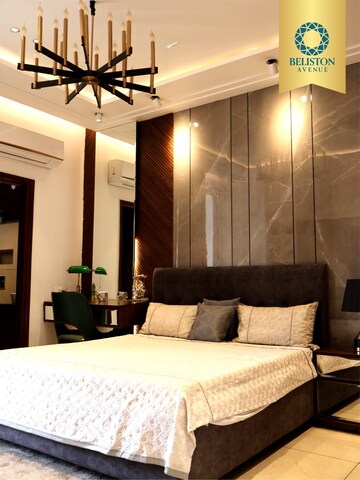 Living Room in 4 BHK Apartment at Dhakoli – for Sale