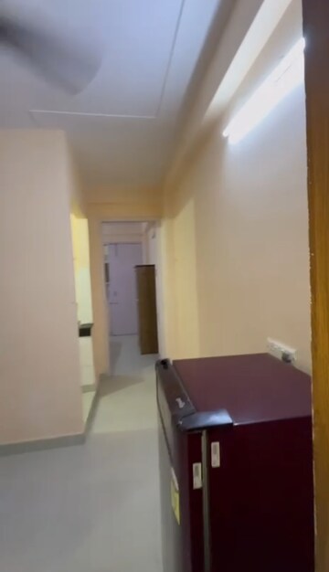 Living Room in 1.5 BHK Builder Floor at New Ashok Nagar – for Rent