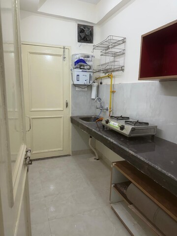 Kitchen in Studio Apartment at Stellar Mi Citihomes, Omicron Iii Greater Noida – for Rent