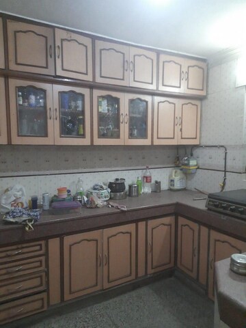 Kitchen in 3 BHK Apartment at Sector 13 Dwarka – for Rent