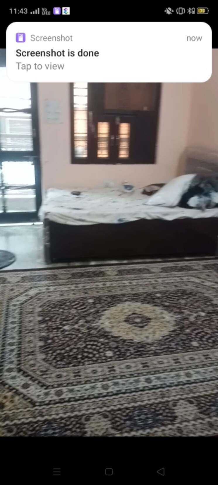Bedroom, suraj vihar 3 Bedroom 900 Sq.Ft. Builder Floor In Suraj Vihar Delhi 9172363