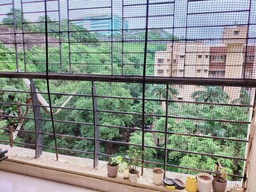 Balcony in 1 BHK Apartment at Raheja Heights Phase 2, Goregaon East – for Rent