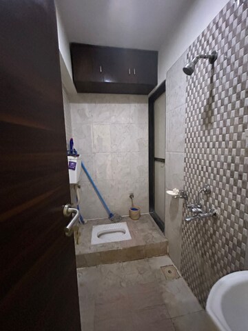 Bathroom in 3 BHK Apartment at Vijay Nagari Annex, Waghbil – for Rent
