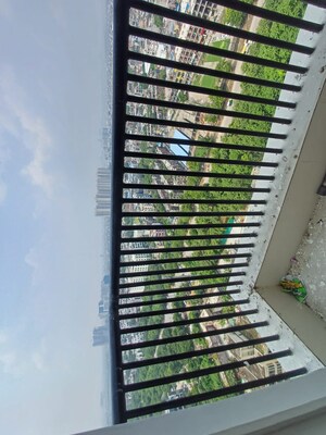 Staircase in 3 BHK Apartment at Amrapali Platinum, Sector 119 – for Sale