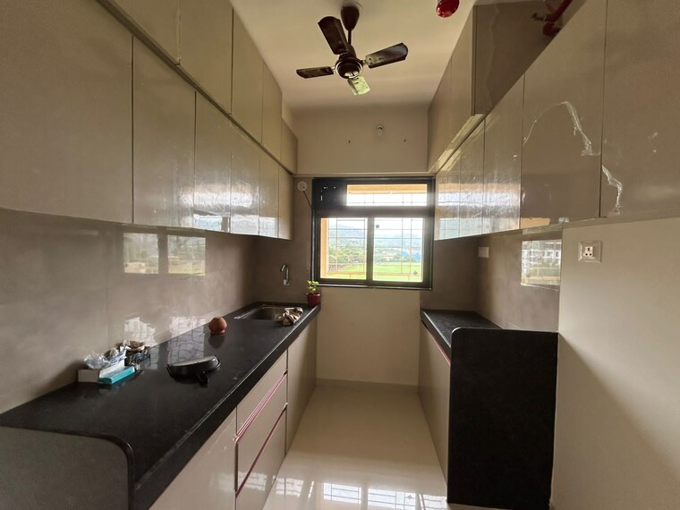 Kitchen, km-horizon-exotica 2 Bedroom 600 Sq.Ft. Apartment In Haware City Thane 9172424