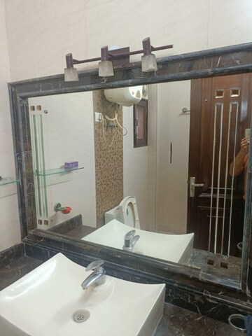 Bathroom in 3 BHK Builder Floor at Kalkaji – for Rent