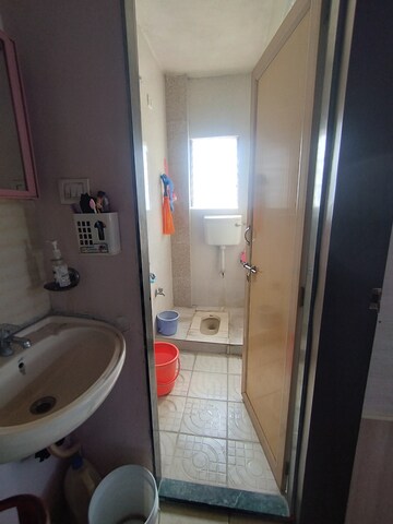 Bathroom in 2 BHK Apartment at Omkar Heights Pimple Gurav, Pimple Gurav – for Sale