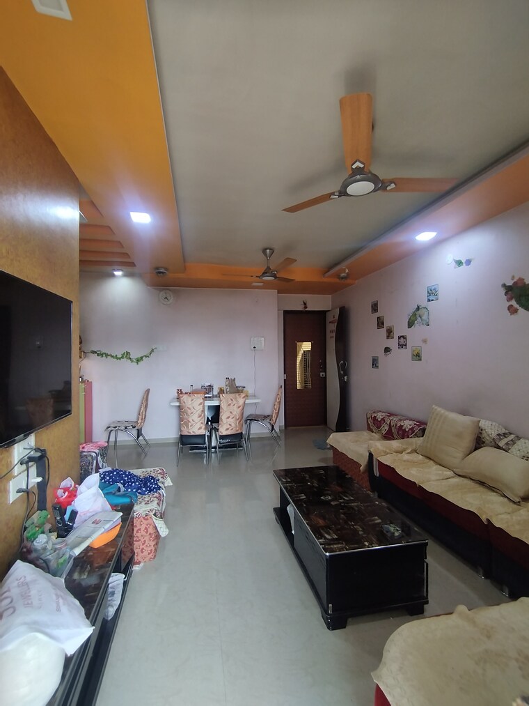 Living Room, omkar-heights-pimple-gurav 2 Bedroom 880 Sq.Ft. Apartment In Pimple Gurav Pune 9172420