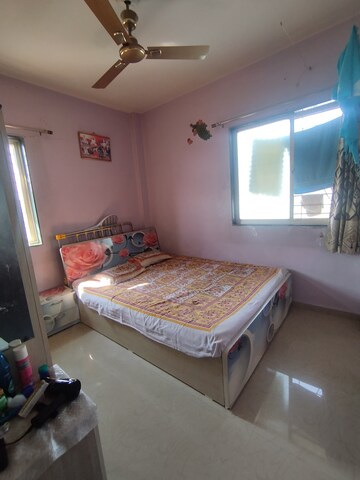 Bedroom in 2 BHK Apartment at Omkar Heights Pimple Gurav, Pimple Gurav – for Sale