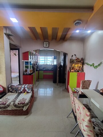 Living Room in 2 BHK Apartment at Omkar Heights Pimple Gurav, Pimple Gurav – for Sale