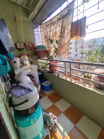 Balcony in 2 BHK Apartment at Omkar Heights Pimple Gurav, Pimple Gurav – for Sale