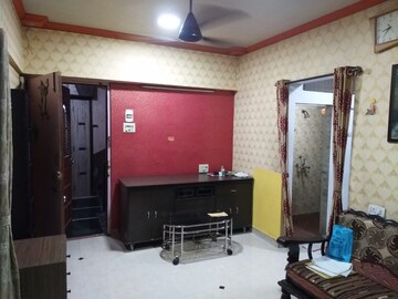 Living Room in 1 RK Apartment at Shankar Apartment B, Santacruz East – for Rent
