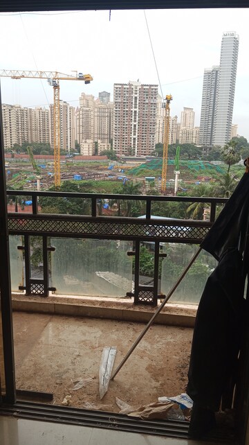 Balcony in 2 BHK Apartment at Akashganga Complex Kavesar, Kavesar – for Rent