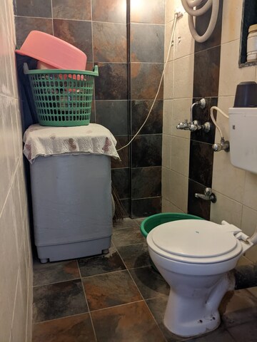 Bathroom in 2 BHK Apartment at Bhoomi Acres, Waghbil – for Rent
