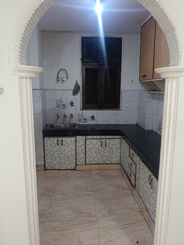 Kitchen in 2 BHK Builder Floor at Panchsheel Vihar – for Rent