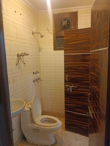 Bathroom in 2 BHK Builder Floor at Panchsheel Vihar – for Rent