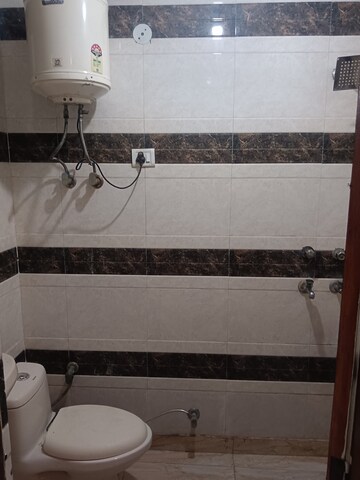Bathroom in 2 BHK Builder Floor at Panchsheel Vihar – for Rent
