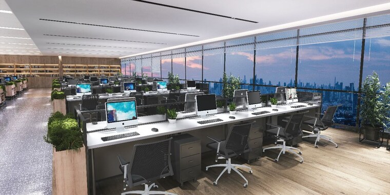 Team Area, bhumi-world-industrial-park Commercial Office Space 595 Sq.Ft. In Themghar Thane 9172766