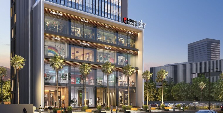 Exterior View, bhumi-world-industrial-park Commercial Office Space 595 Sq.Ft. In Themghar Thane 9172766