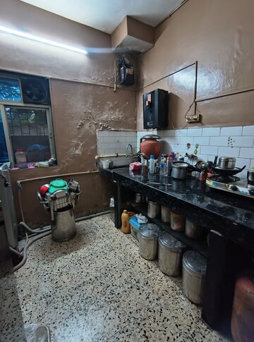Kitchen in 1 BHK Apartment at Kopar Khairane – for Rent