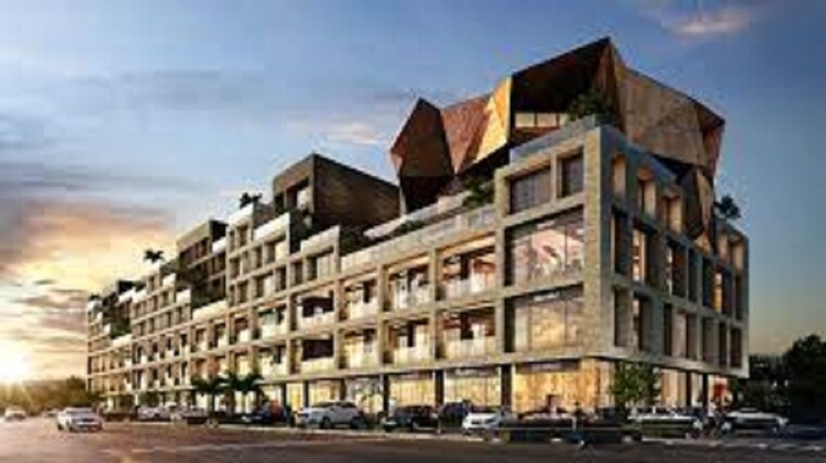 Exterior View, suvidha-stellar Commercial Office Space 1400 Sq.Ft. In Bodakdev Ahmedabad 9172665