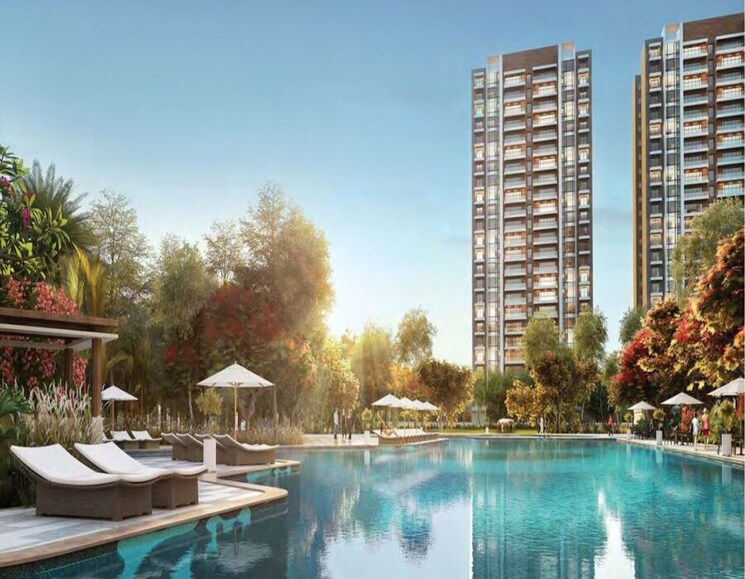 Swimming Pool, indiabulls-estate-and-club 2 Bedroom 1500 Sq.Ft. Apartment In Sector 104 Gurgaon 9172699