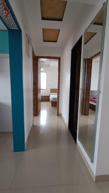 Building Lobby in 2 BHK Apartment at Vijay Galaxy, Waghbil – for Rent