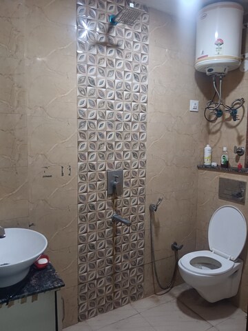 Bathroom in 2 BHK Builder Floor at Panchsheel Vihar – for Rent