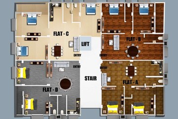 Master Plan in 2 BHK Apartment at Kalikapur New Town – for Sale