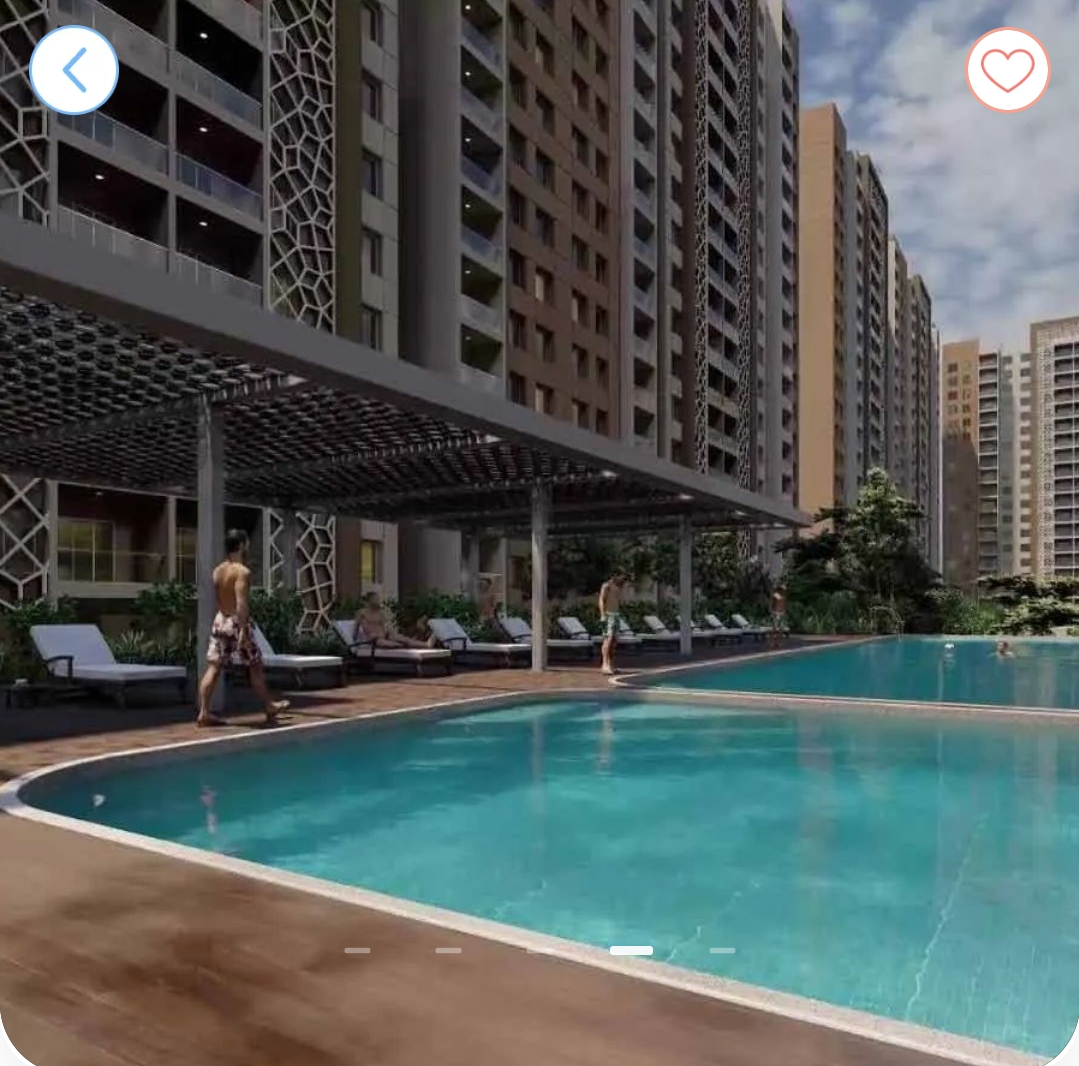 3 BHK + Extra Room 851 Sq.Ft. Apartment in Kohinoor Riverdale