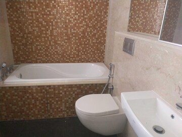 Bathroom in 3 BHK Apartment at Lodha The Park, Worli – for Rent