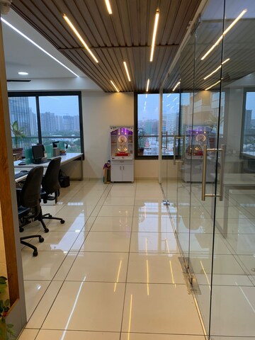 Team Area in  Office Space at Shivam Trade Center, Ambli – for Rent