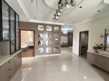 Living Room in 3 BHK Apartment at Aurobindo The Regent, Kondapur – for Rent